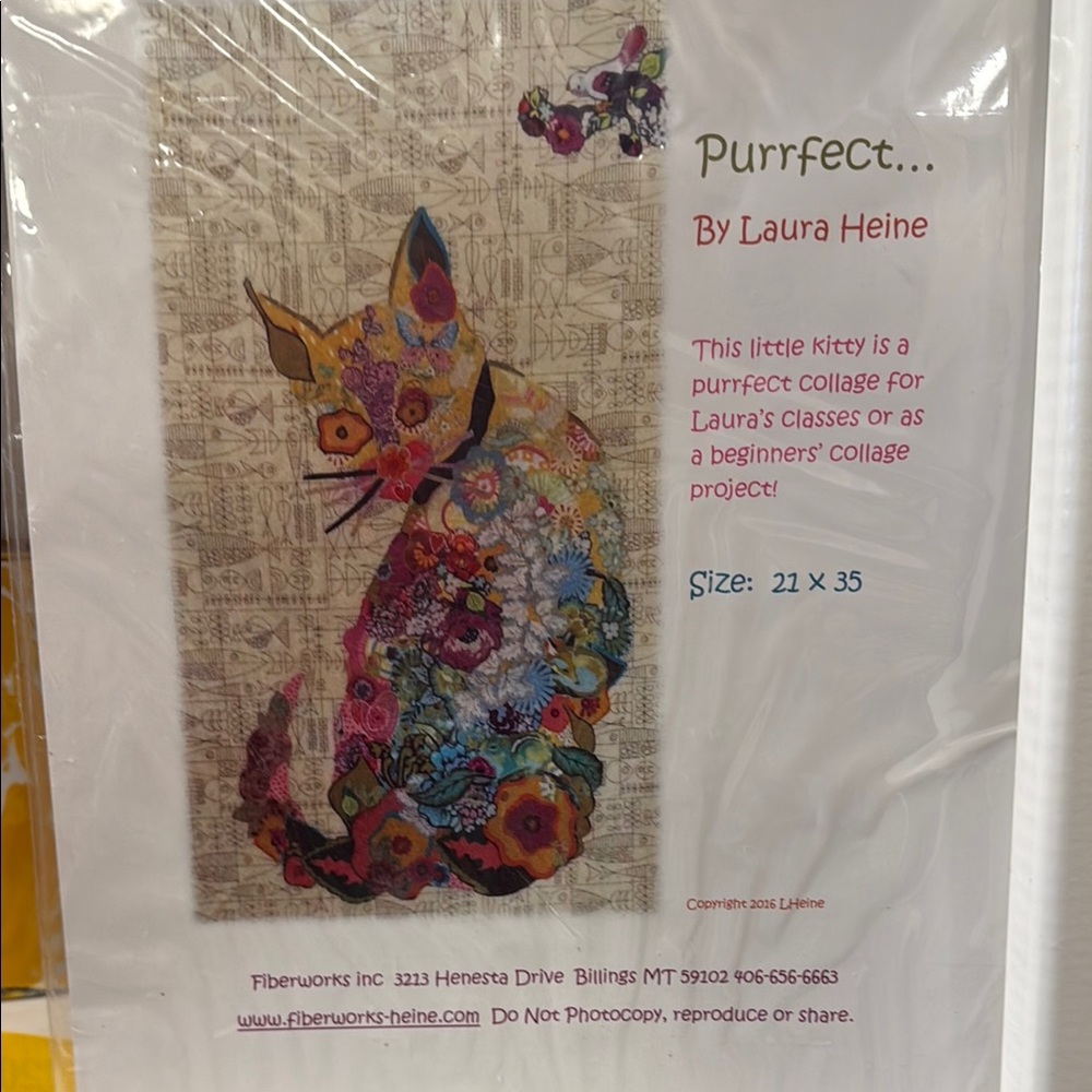❣️Laura Heine Pattern-Cat Collage pattern - Picture 3 of 5